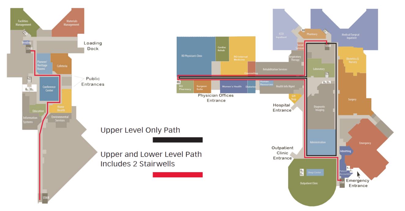 Wellness Walkway Map